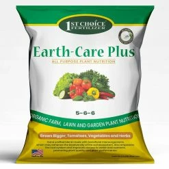 Top 10 🎉 Earth-Care Plus 5-6-6 4 lbs. 400 sq. ft. Slow Release Organic All Purpose Plant Nutrition by 1ST CHOICE FERTILIZER 🔔