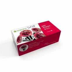 Coupon ✨ Organic Red Radish 8-Capsule Vegetable Seed Kit by aspara 👏