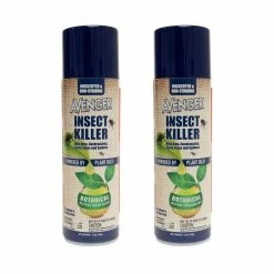 Cheap 𧨠12 oz. Insect Killer, Unscented Natural Plant-Based Ingredients, Indoor/Outdoor, Aerosol Spray Can (2-Pack) by Avenger βοΈ