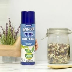 Best deal ⭐ 12 oz. Zone Insect Killer with Natural Plant-Based Ingredients, Unscented, Indoor/Outdoor, Aerosol Spray Can(2-Pack) by Avenger 🌟 -Organic Gardening Shop avenger bug killer spray avgr zonik12oz 01 fa 1000