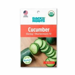 Brand new 🥰 Organic Marketmore 76 Cucumber Seed (1-Pack) by Back to the Roots 🤩