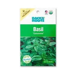 Best Sale 🔥 Organic Genovese Basil Seed (1-Pack) by Back to the Roots 💯