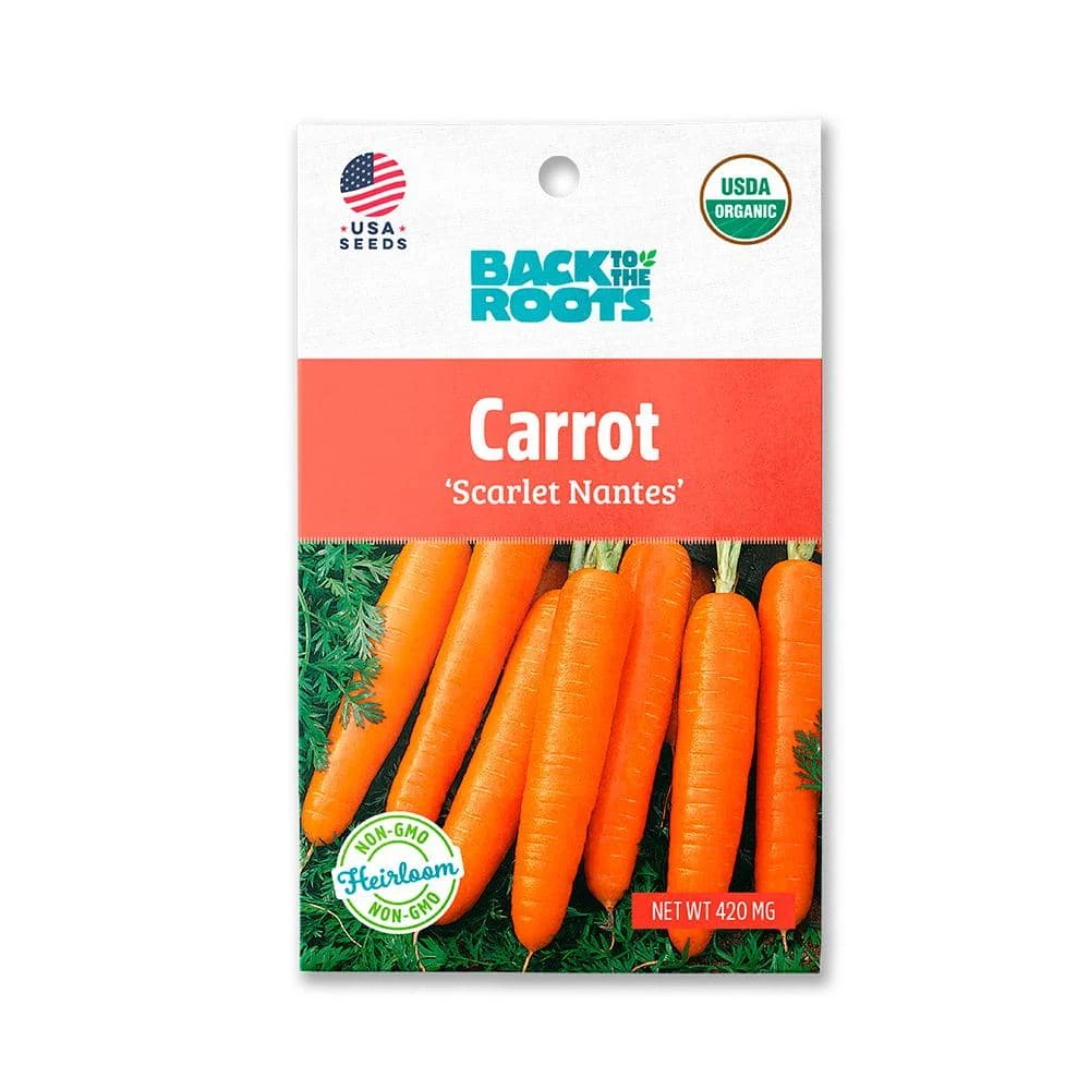 Best Pirce π Organic Scarlet Nantes Carrot Seed (1-Pack) by Back to the Roots π― 1 Best Pirce π Organic Scarlet Nantes Carrot Seed (1-Pack) by Back to the Roots π―
