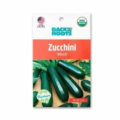 Wholesale 💯 Organic ☀️ Summer Black Zucchini Squash Seed (1-Pack) by Back to the Roots 🎁