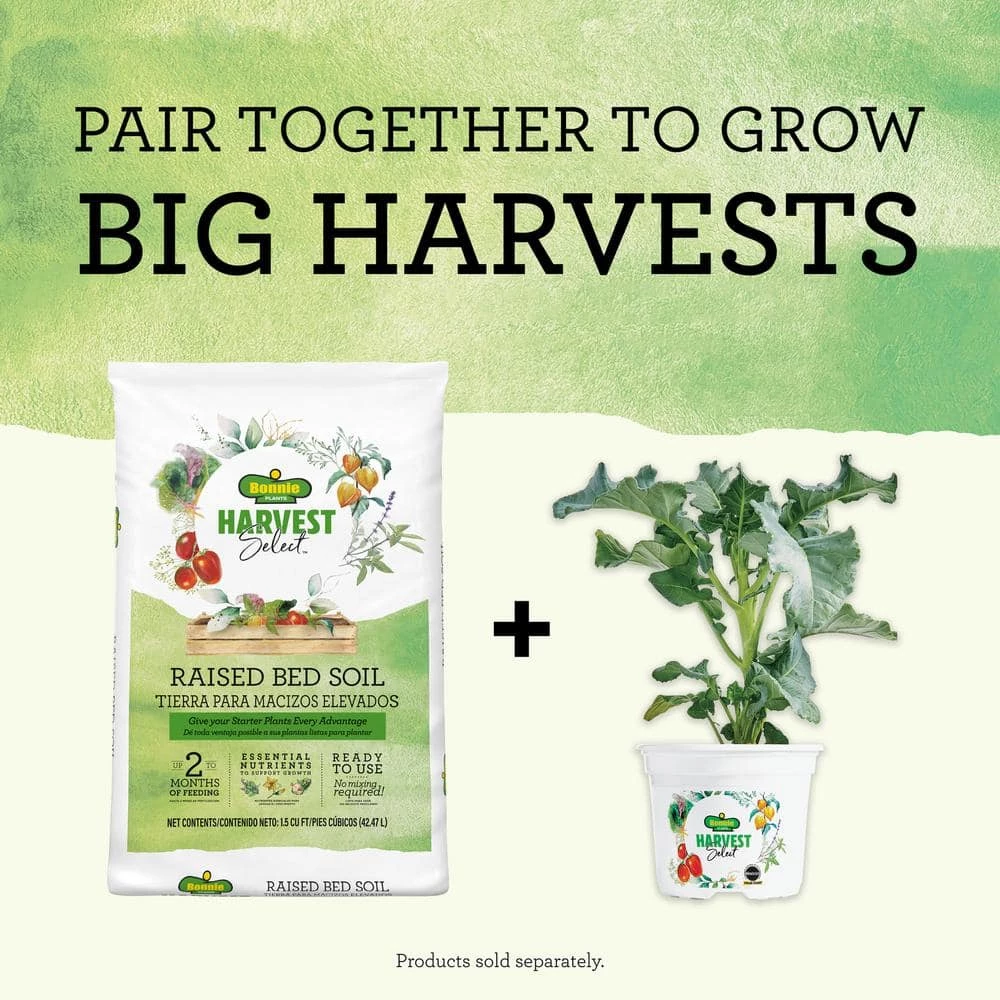 New π― 1.5 cu. ft. Raised Bed Soil by BONNIE PLANTS HARVEST SELECT π 6 New π― 1.5 cu. ft. Raised Bed Soil by BONNIE PLANTS HARVEST SELECT π - Image 6