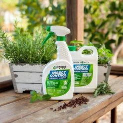 Budget 🥰 1 qt. Concentrate Miticide, Insect Control by Earth's Ally 💯 -Organic Gardening Shop bug killer spray 10337 44 1000