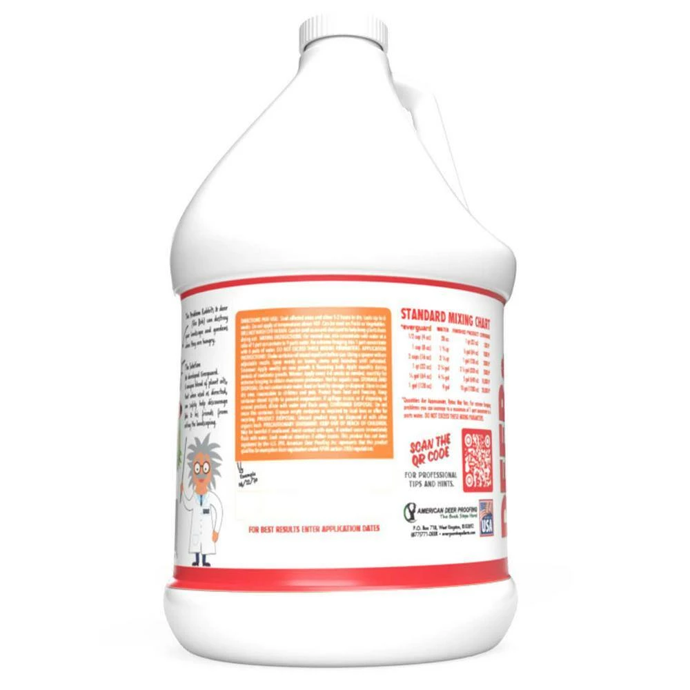 Cheapest βοΈ Everguard Deer and Rabbit 1 Gal. Concentrate Liquid Repellent by Unbranded 𧨠2 Cheapest βοΈ Everguard Deer and Rabbit 1 Gal. Concentrate Liquid Repellent by Unbranded 𧨠- Image 2