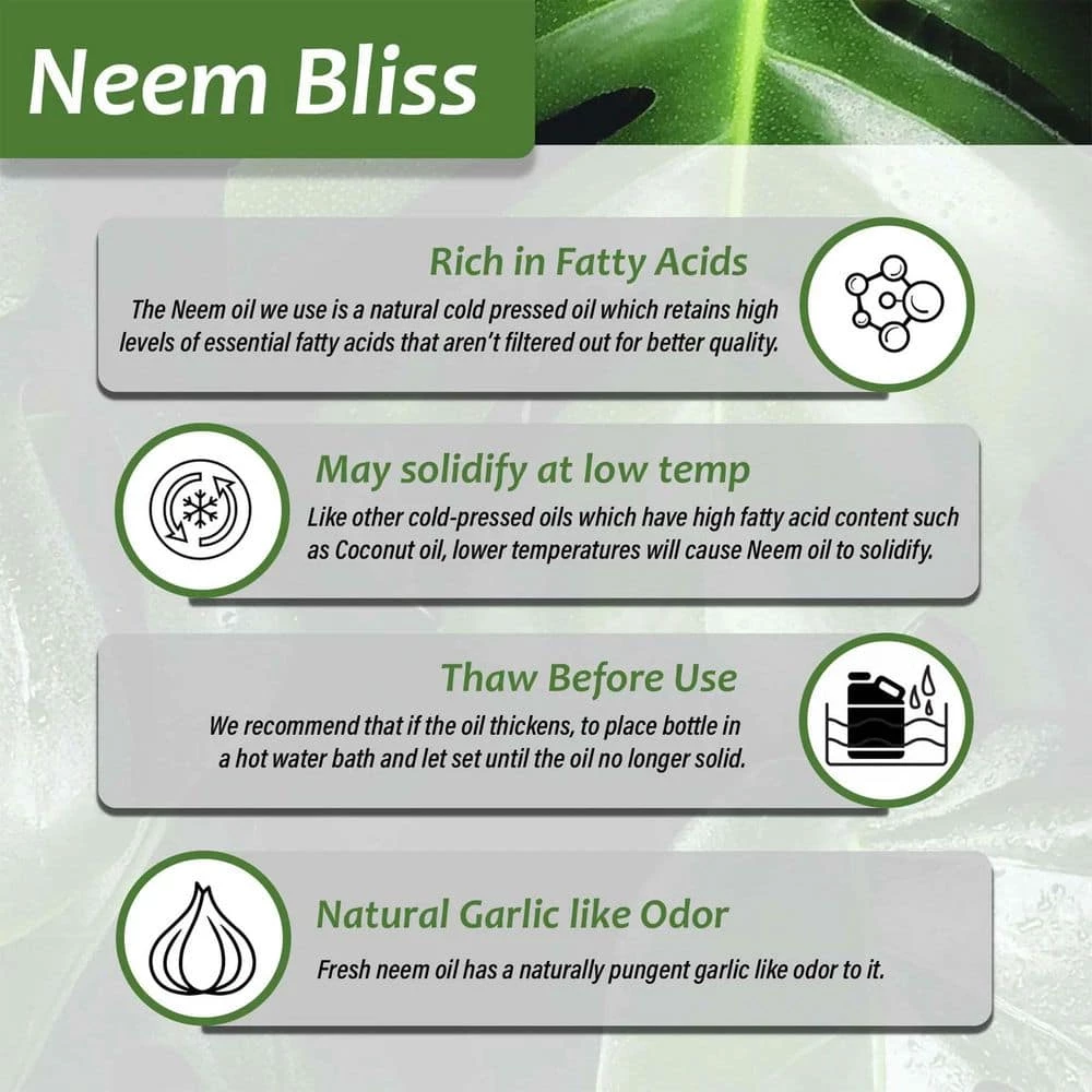Brand new π₯° Neem Bliss Premium 100 Percent Pure Cold Pressed Seed Oil, 1 Gallon by Unbranded π€© 5 Brand new π₯° Neem Bliss Premium 100 Percent Pure Cold Pressed Seed Oil, 1 Gallon by Unbranded π€© - Image 5