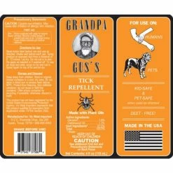 Best Sale ⌛ All-Natural Tick Repellent (2-Pack) by GRANDPA GUS'S 💯 -Organic Gardening Shop bug killer spray gtk 4 bag 3 hd 1f 1000