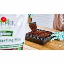 Discount 😍 Natural & Organic 8 qt. Seed Starting Mix (4-Pack) by Burpee 🤩 -Organic Gardening Shop burpee organic potting soil dcbp8ss4 4f 1000
