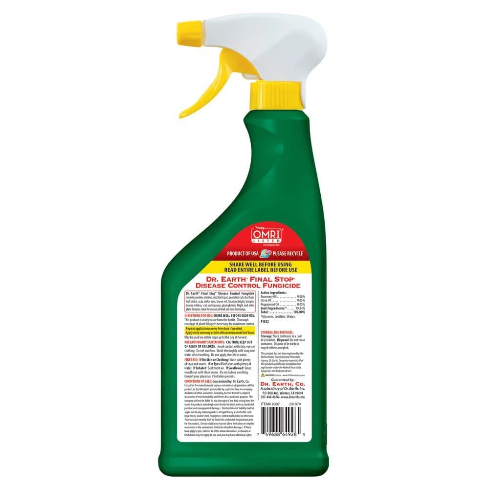 Coupon π― 24 oz. Ready-to-Use Disease Control Fungicide by DR. EARTH π 2 Coupon π― 24 oz. Ready-to-Use Disease Control Fungicide by DR. EARTH π - Image 2