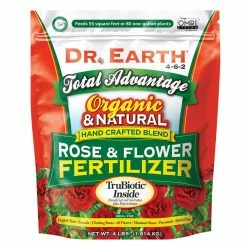 Best Pirce ⭐ 4 lbs. Organic Total Advantage Flower and Rose Food by DR. EARTH ✨