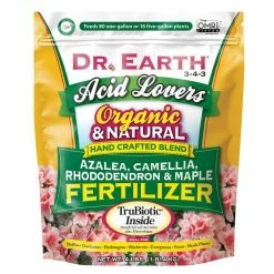 Buy 🌟 4 lbs. Organic Acid Lovers Azalea Camellia Rhododendron and Maple Fertilizer Dry Fertilizer by DR. EARTH 💯