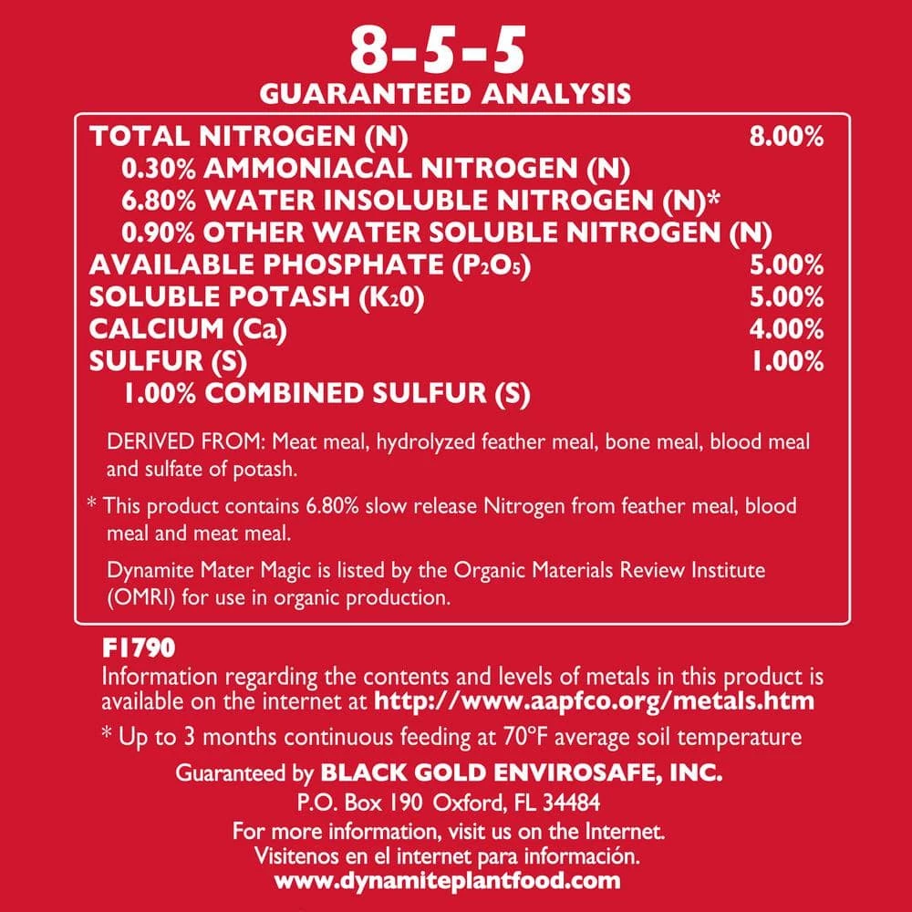 Flash Sale π₯ 0.675 lbs. Mater Magic Organic Tomato Fertilizer by Dynamite β 4 Flash Sale π₯ 0.675 lbs. Mater Magic Organic Tomato Fertilizer by Dynamite β - Image 4