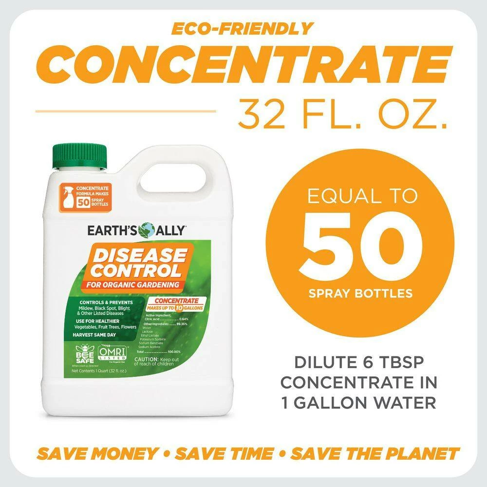 Budget 🤩 1 qt. Concentrate Fungicide, Disease Control by EARTH'S ALLY 🎁 4 Budget 🤩 1 qt. Concentrate Fungicide, Disease Control by EARTH'S ALLY 🎁 - Image 4