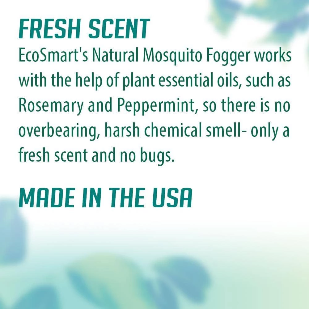 Best Sale π 14 oz. Natural Mosquito Fogger with Plant-Based Rosemary Oil and Peppermint Oil, Aerosol Spray Can (2-Pack) by EcoSmart π 7 Best Sale π 14 oz. Natural Mosquito Fogger with Plant-Based Rosemary Oil and Peppermint Oil, Aerosol Spray Can (2-Pack) by EcoSmart π - Image 7