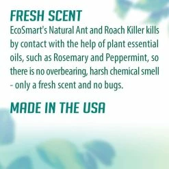 Deals ⌛ 14 oz. Natural Ant and Roach Killer with Plant-Based Rosemary Oil and Peppermint Oil, Aerosol Spray Can (2-Pack) by EcoSmart ⌛ 9 Deals ⌛ 14 oz. Natural Ant and Roach Killer with Plant-Based Rosemary Oil and Peppermint Oil, Aerosol Spray Can (2-Pack) by EcoSmart ⌛ -Organic Gardening Shop ecosmart bug killer spray ecsm 33520 01ec 1f 1000
