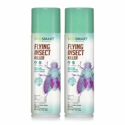 Best Pirce π 14 oz. Natural Flying Insect Killer with Plant-Based Rosemary and Peppermint Oil, Aerosol Spray Can (2-Pack) by EcoSmart β€οΈ