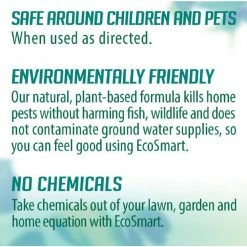 Best reviews of π 14 oz. Natural Wasp and Hornet Killer with Plant-Based Essential Oils, Aerosol Spray Can (2-Pack) by EcoSmart π 15 Best reviews of π 14 oz. Natural Wasp and Hornet Killer with Plant-Based Essential Oils, Aerosol Spray Can (2-Pack) by EcoSmart π -Organic Gardening Shop ecosmart bug killer spray ecsm 33529 01ec fa 1000