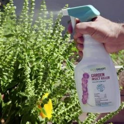 Coupon ✨ 24 oz. Natural Garden Insect Killer with Plant-Based Rosemary Oil and Peppermint Oil, Ready-to-Use Spray Bottle (2-Pack) by EcoSmart 🧨 -Organic Gardening Shop ecosmart bug killer spray ecsm 33624 01ec 40 1000
