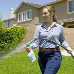 Flash Sale 🛒 32 oz. Natural Insect Killer with Plant-Based Essential Oils for Lawns & Landscaping, Hose End Spray Bottle by EcoSmart 🤩 -Organic Gardening Shop ecosmart bug killer spray ecsm 33627 01ec 76 1000