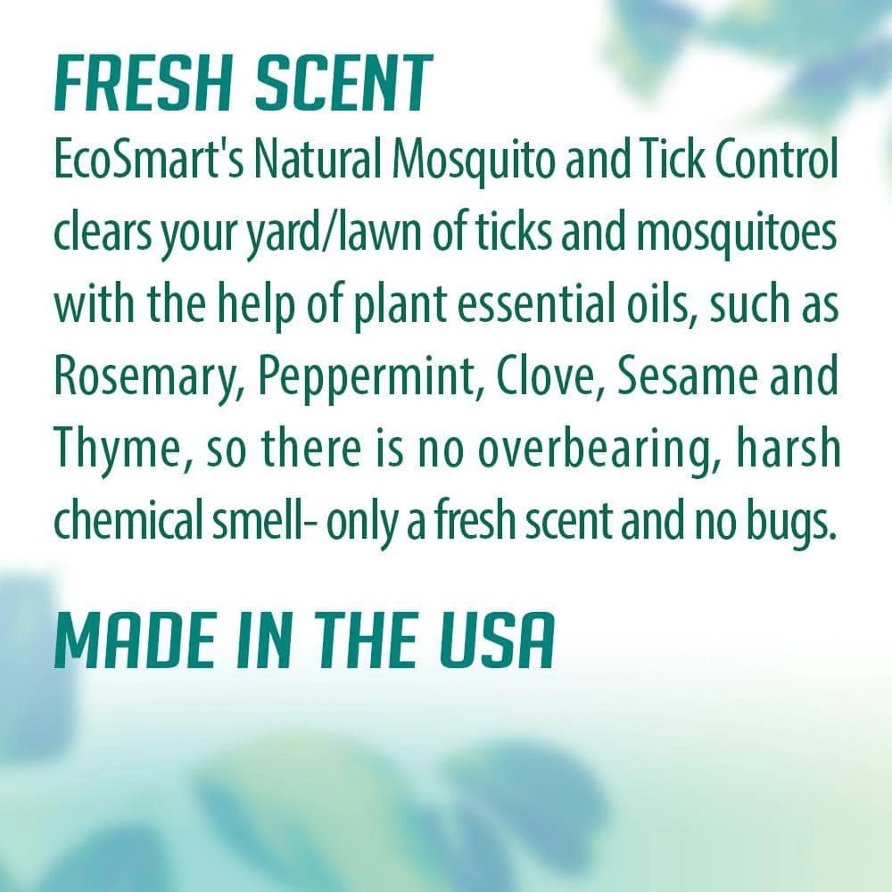 Coupon π₯° 32 oz. Natural Mosquito and Tick Control Concentrate with Plant-Based Essential Oils, Ready-To-Use Hose End Spray Bottle by EcoSmart 𧨠6 Coupon π₯° 32 oz. Natural Mosquito and Tick Control Concentrate with Plant-Based Essential Oils, Ready-To-Use Hose End Spray Bottle by EcoSmart 𧨠- Image 6