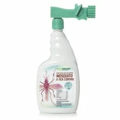 Coupon 🥰 32 oz. Natural Mosquito and Tick Control Concentrate with Plant-Based Essential Oils, Ready-To-Use Hose End Spray Bottle by EcoSmart 🧨