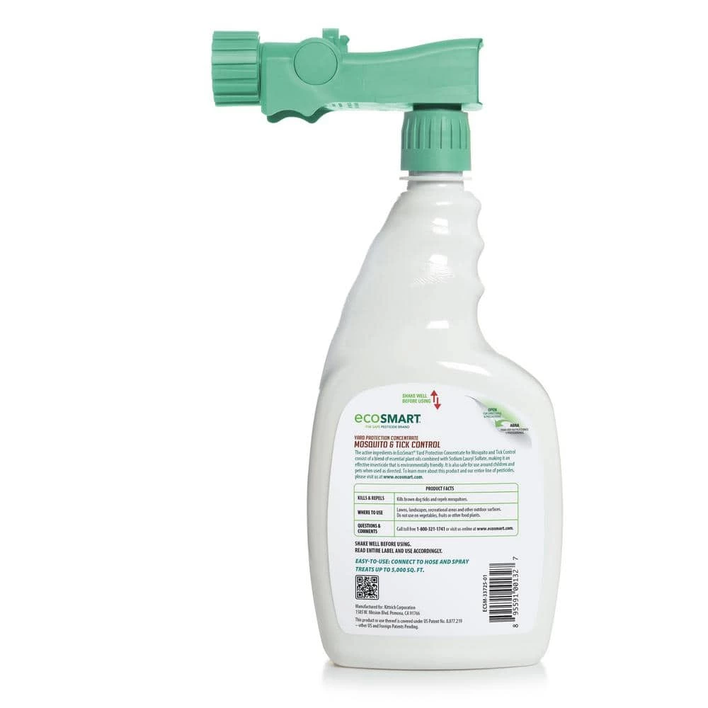 Coupon π₯° 32 oz. Natural Mosquito and Tick Control Concentrate with Plant-Based Essential Oils, Ready-To-Use Hose End Spray Bottle by EcoSmart 𧨠3 Coupon π₯° 32 oz. Natural Mosquito and Tick Control Concentrate with Plant-Based Essential Oils, Ready-To-Use Hose End Spray Bottle by EcoSmart 𧨠- Image 3
