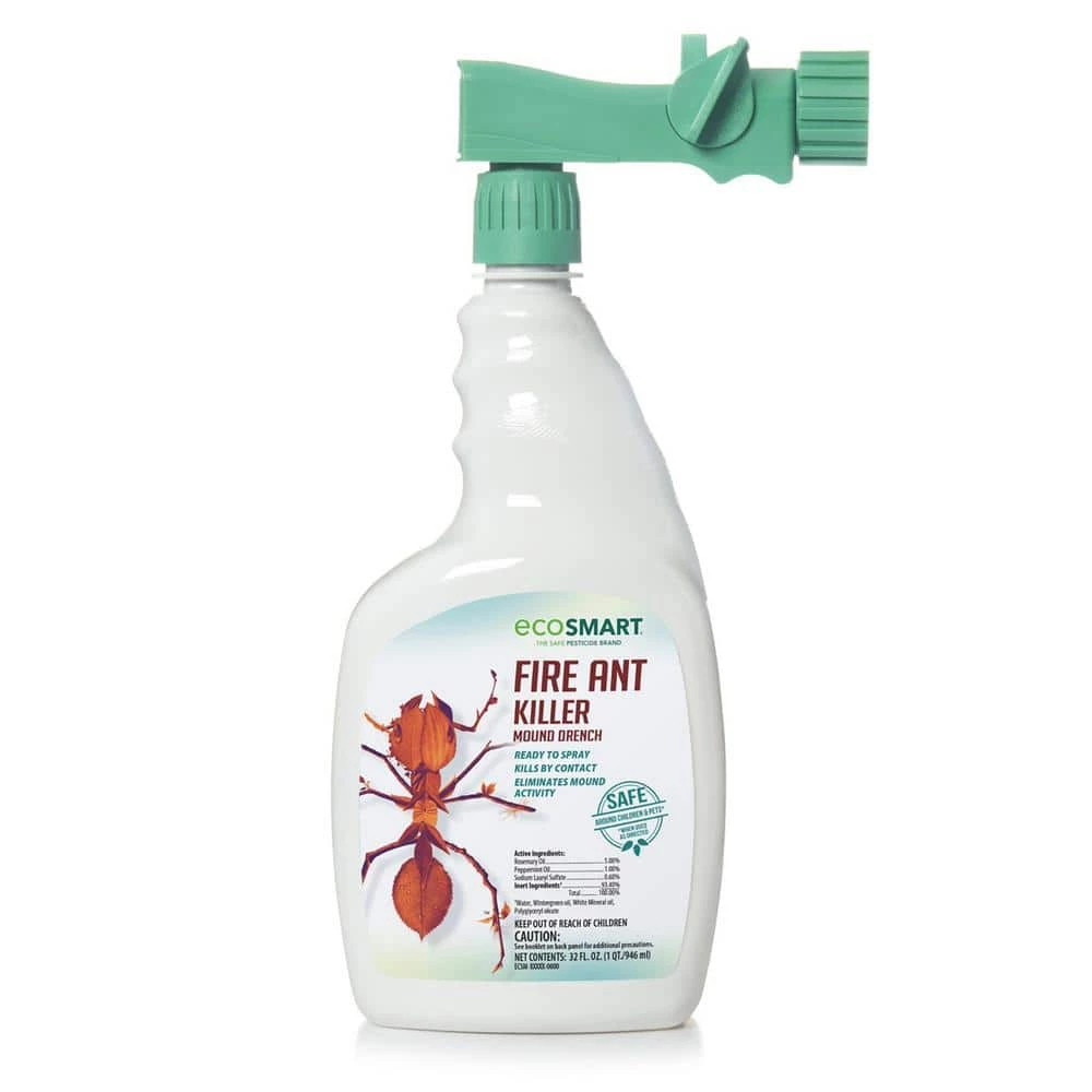 Brand new π₯ 32 oz. Natural Fire Ant Killer Mound Drench-Hose End Spray Bottle with Plant-Based Ingredients, Treats up to 20 Mounds by EcoSmart π€© 1 Brand new π₯ 32 oz. Natural Fire Ant Killer Mound Drench-Hose End Spray Bottle with Plant-Based Ingredients, Treats up to 20 Mounds by EcoSmart π€©
