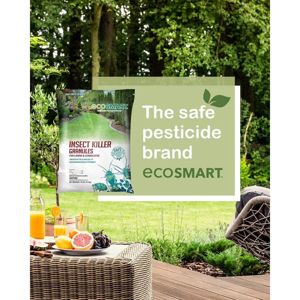 Discount π 10 lbs. Bag Natural Plant-Based Insect Killer Granules for Lawns and Foundations Covers 5000 sq. ft. by EcoSmart π₯ 7 Discount π 10 lbs. Bag Natural Plant-Based Insect Killer Granules for Lawns and Foundations Covers 5000 sq. ft. by EcoSmart π₯ - Image 7
