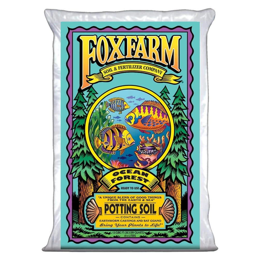 Promo β Ocean Forest 40 lbs. 6.3-6.8 pH Plant Garden Potting Soil Mix by FOXFARM π 1 Promo β Ocean Forest 40 lbs. 6.3-6.8 pH Plant Garden Potting Soil Mix by FOXFARM π