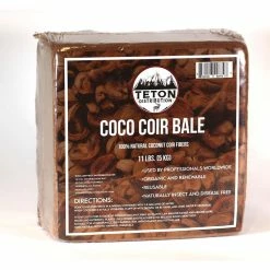 Brand new ✔️ 11 lbs. Coco Coir Potting Soil for Indoor Plants &Outdoor Plants, The Coconut Coir Potting Mix is Great for Microgreens by Teton Distribution 🔥