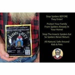 Cheapest 😉 Spider Repellent Pouches (10-Pack) by GRANDPA GUS'S 🎉 -Organic Gardening Shop grandpa gus s insect killer granules gps 10 6 31 1000