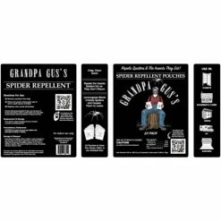 Cheapest 😉 Spider Repellent Pouches (10-Pack) by GRANDPA GUS'S 🎉 -Organic Gardening Shop grandpa gus s insect killer granules gps 10 6 4f 1000