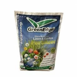 Best deal ❤️ 40 lb. 6-2-0 Slow Release Fertilizer with Organic Nitrogen - Lawn and Garden Fertilizer Covers 3000 sq. ft. by GreenEdge 🛒