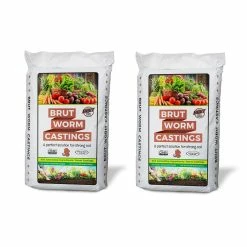 Wholesale π Organic Worm Castings Soil Builder, 30 Pound Bag (2-Pack) by Brut Worm Farms βοΈ
