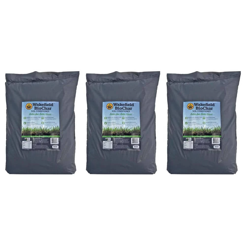 Discount β 1 Cu. Ft. Bag Premium Organic Garden Soil Conditioner (3-Pack) by WAKEFIELD BIOCHAR π 1 Discount β 1 Cu. Ft. Bag Premium Organic Garden Soil Conditioner (3-Pack) by WAKEFIELD BIOCHAR π