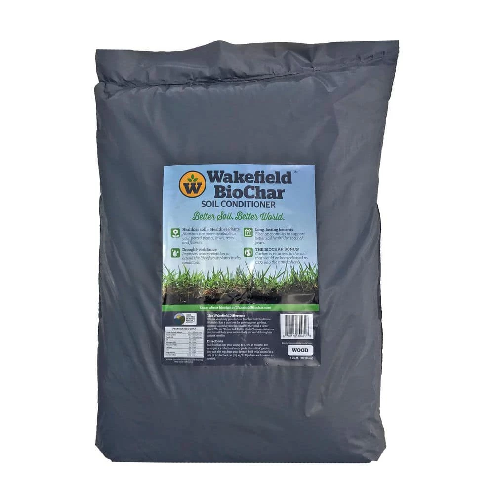Discount β 1 Cu. Ft. Bag Premium Organic Garden Soil Conditioner (3-Pack) by WAKEFIELD BIOCHAR π 4 Discount β 1 Cu. Ft. Bag Premium Organic Garden Soil Conditioner (3-Pack) by WAKEFIELD BIOCHAR π - Image 4