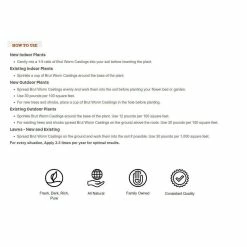 Buy 🌟 Organic Worm Castings Soil Builder, 30 lbs. Bag (8-Pack) by Brut Worm Farms ⭐ -Organic Gardening Shop grow media 8 x ic pnpe msk3 4f 1000