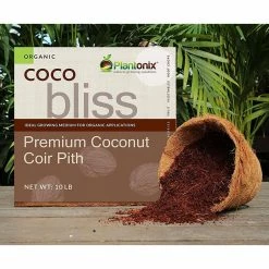 Wholesale 🎁 Coco Bliss Premium Organic Coconut Coir Pith 10 lbs. Bricks (4-Pack) by Plantonix ⭐ -Organic Gardening Shop grow media b087dnzk26 31 1000