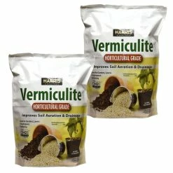 Top 10 π 8 Qt. Premium Horticultural Vermiculite for Indoor Plants and Gardening (2-Pack) by Harris π