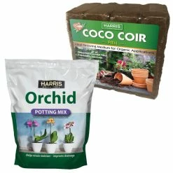 Best reviews of π 9 Gal. Expanding Coco Coir Pith (4 Brick pack) & 4 Qt. Premium Orchid Potting Mix by Harris π₯°