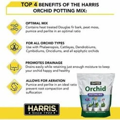 Best reviews of 🛒 9 Gal. Expanding Coco Coir Pith (4 Brick pack) & 4 Qt. Premium Orchid Potting Mix by Harris 🥰 -Organic Gardening Shop harris grow media coco4 orchid c3 1000