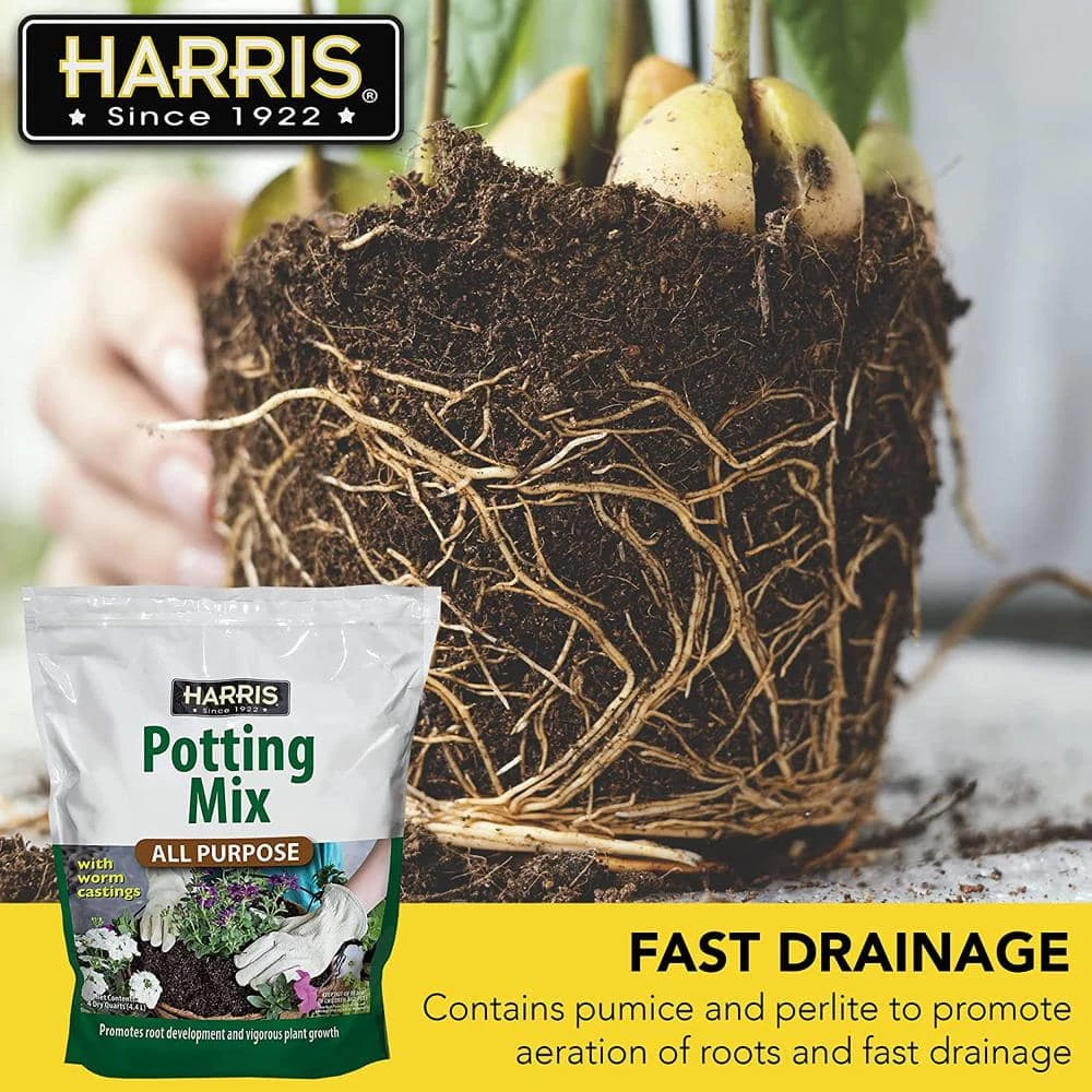 Deals 𧨠8 Qt. Premium Horticultural Vermiculite for Indoor Plants and 4 Qt. All Purpose Potting Soil Mix with Worm Castings by Harris β€οΈ 3 Deals 𧨠8 Qt. Premium Horticultural Vermiculite for Indoor Plants and 4 Qt. All Purpose Potting Soil Mix with Worm Castings by Harris β€οΈ - Image 3