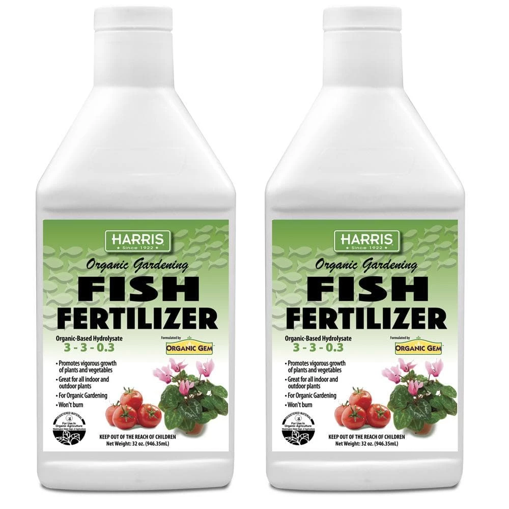Best reviews of 🧨 64 oz. Organic Gardening Liquid Fish Fertilizer and Plant Food (2-Pack) by Harris ❤️ 1 Best reviews of 🧨 64 oz. Organic Gardening Liquid Fish Fertilizer and Plant Food (2-Pack) by Harris ❤️
