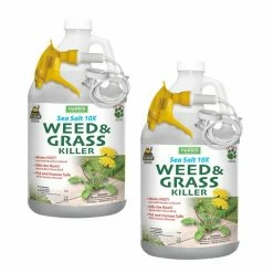 Budget 𧨠128 oz. Sea Salt Weed and Grass Killer (2-Pack) by Harris π₯