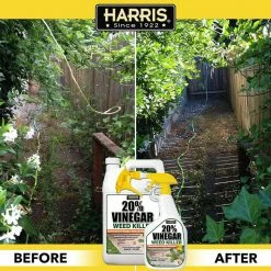 Promo 🤩 32 oz. 20% Vinegar Weed Killer (2-Pack) by Harris 🥰 -Organic Gardening Shop harris organic weed killer 2vweed 32 1f 1000