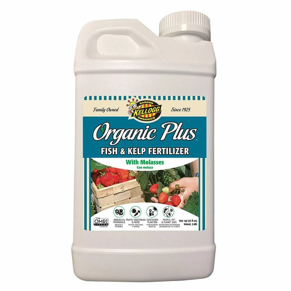 Best deal π 32 oz. Organic Fish and Kelp Liquid Fertilizer by Kellogg Garden Organics β¨ 1 Best deal π 32 oz. Organic Fish and Kelp Liquid Fertilizer by Kellogg Garden Organics β¨