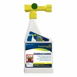Best deal 🎁 Purely Organic Products LLC Pure Defense Crabgrass Barrier 32oz. Hose End Lawn Crabgrass Preventer by Unbranded 🎉