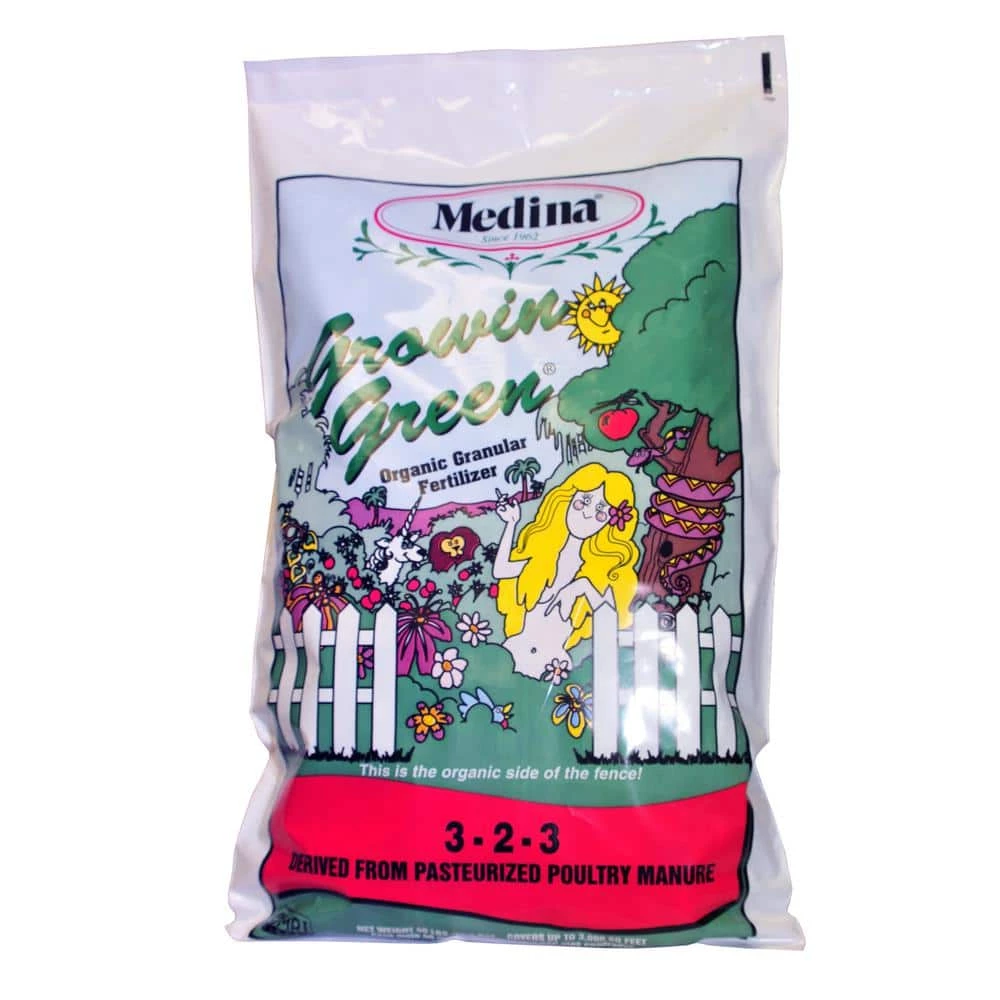 Cheap π 40 lbs. Growin Green Organic Fertilizer by Medina π 1 Cheap π 40 lbs. Growin Green Organic Fertilizer by Medina π